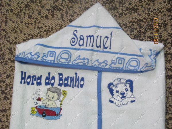 Toalha de Banho Infantil com Capuz